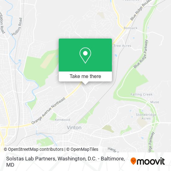 Solstas Lab Partners map