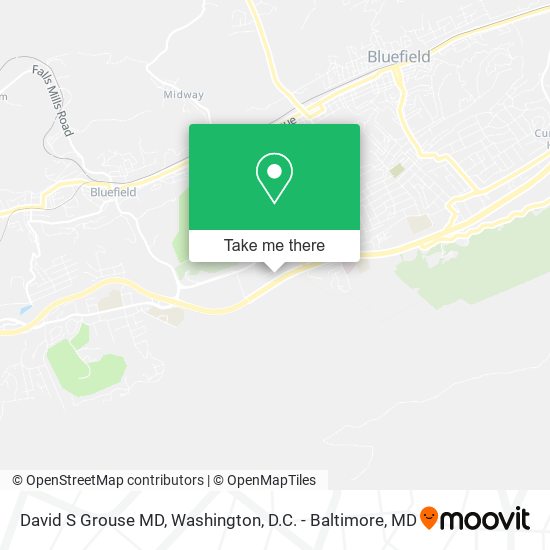 David S Grouse MD map