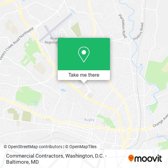 Commercial Contractors map