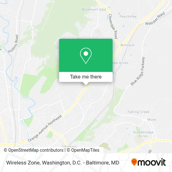 Wireless Zone map