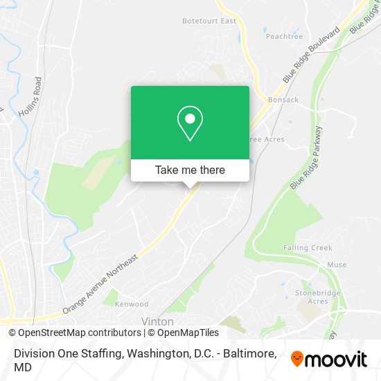 Division One Staffing map