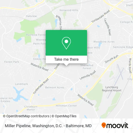 Miller Pipeline map