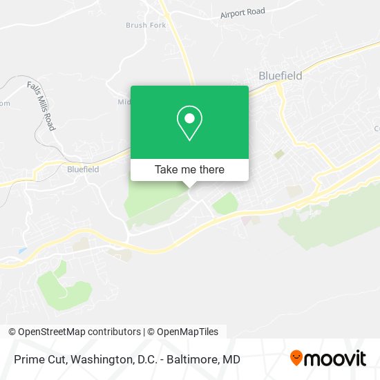 Prime Cut map