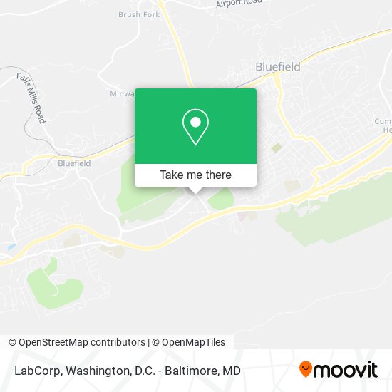 Mapa de LabCorp