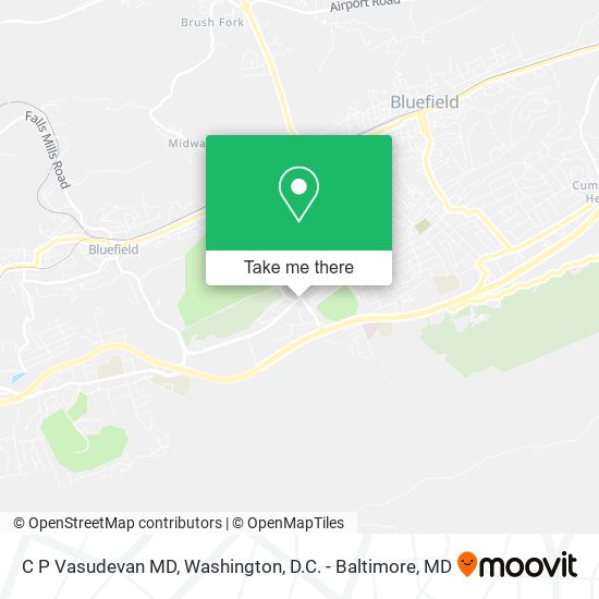 C P Vasudevan MD map
