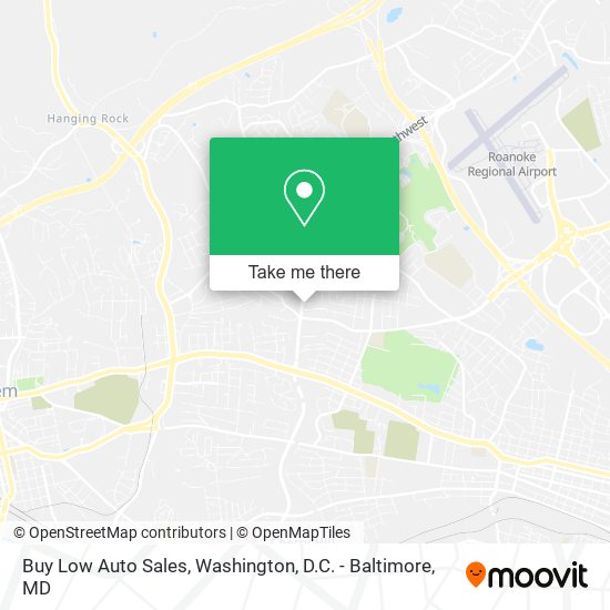 Mapa de Buy Low Auto Sales
