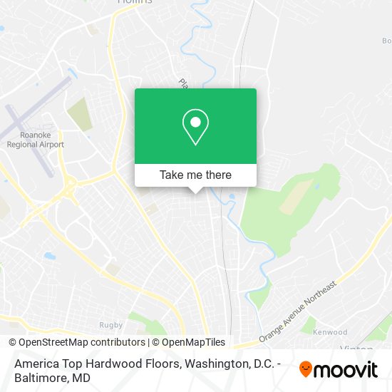 America Top Hardwood Floors map