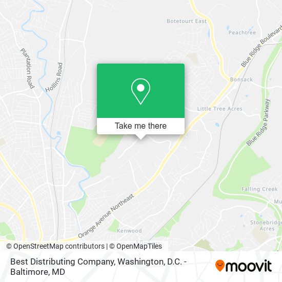 Best Distributing Company map