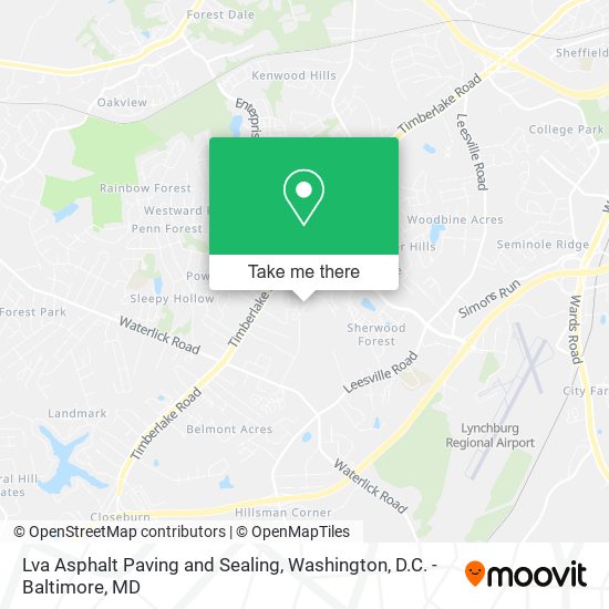Lva Asphalt Paving and Sealing map