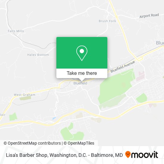Lisa's Barber Shop map