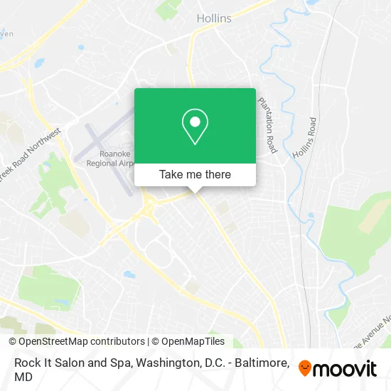 Mapa de Rock It Salon and Spa