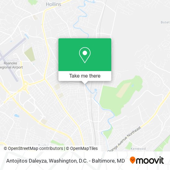 Antojitos Daleyza map