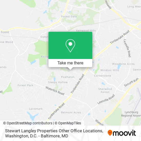 Mapa de Stewart Langley Properties Other Office Locations