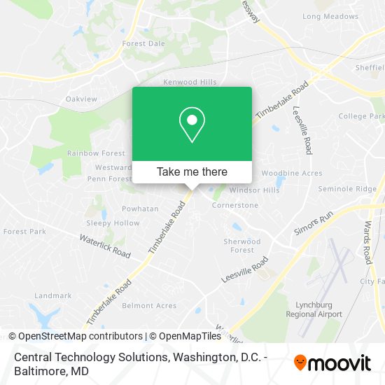 Central Technology Solutions map