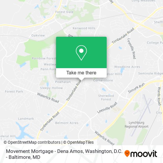 Movement Mortgage - Dena Amos map