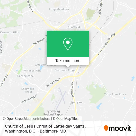 Church of Jesus Christ of Latter-day Saints map