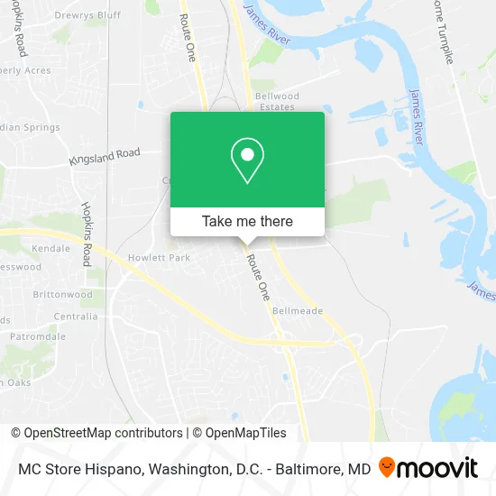 MC Store Hispano map