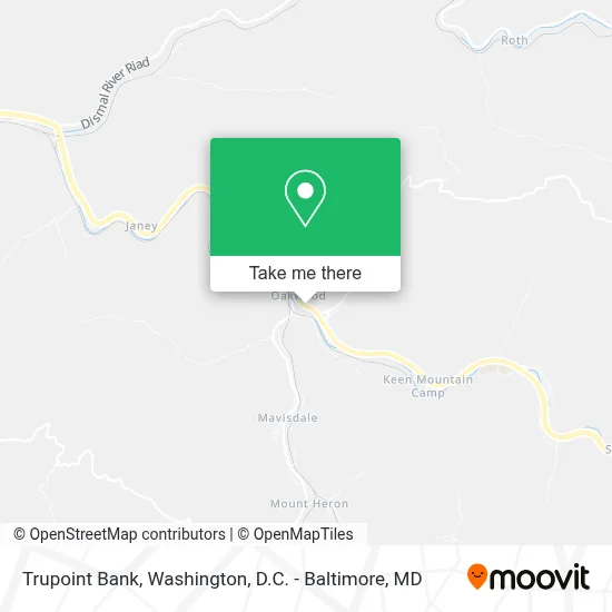 Trupoint Bank map
