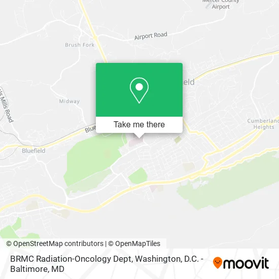 Mapa de BRMC Radiation-Oncology Dept