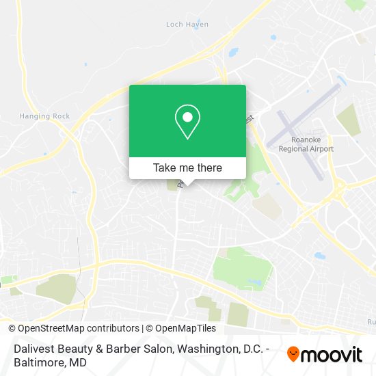 Dalivest Beauty & Barber Salon map