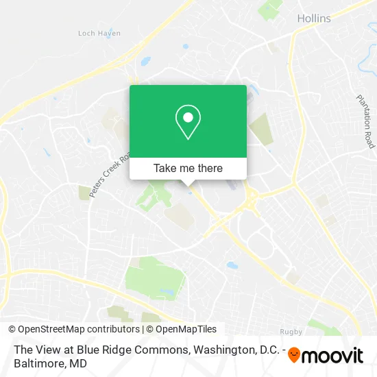 The View at Blue Ridge Commons map
