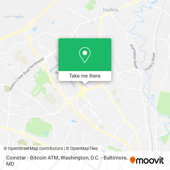 Coinstar - Bitcoin ATM map
