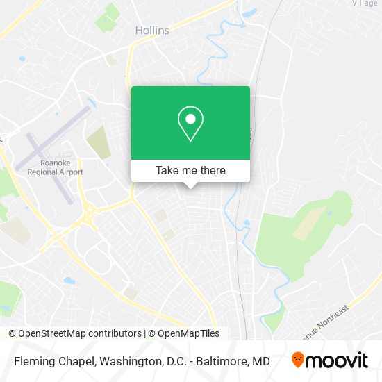 Fleming Chapel map