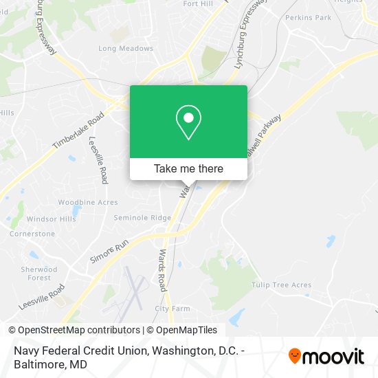 Navy Federal Credit Union map