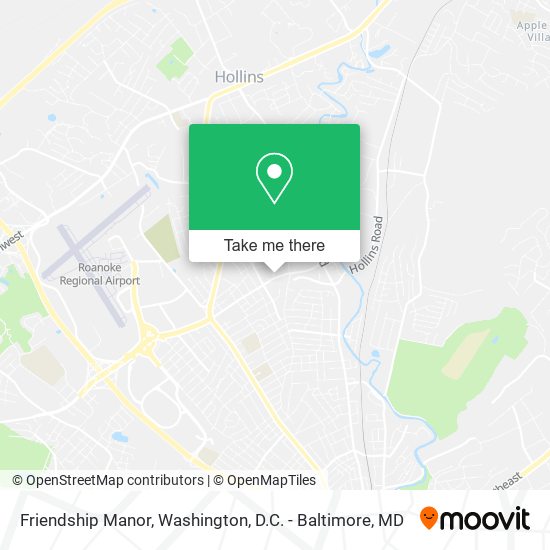 Friendship Manor map