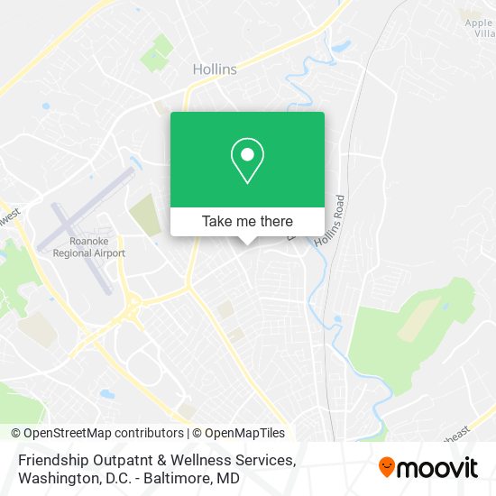 Mapa de Friendship Outpatnt & Wellness Services