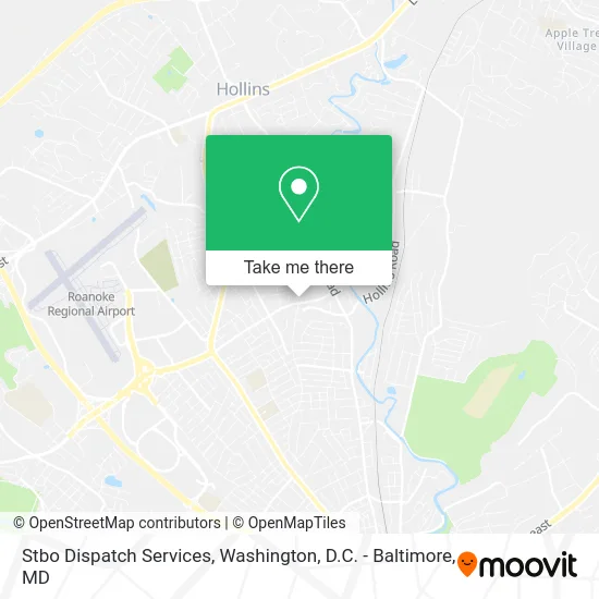 Stbo Dispatch Services map