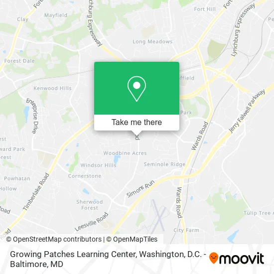 Growing Patches Learning Center map