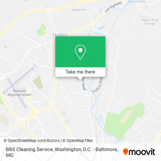 BBS Cleaning Service map