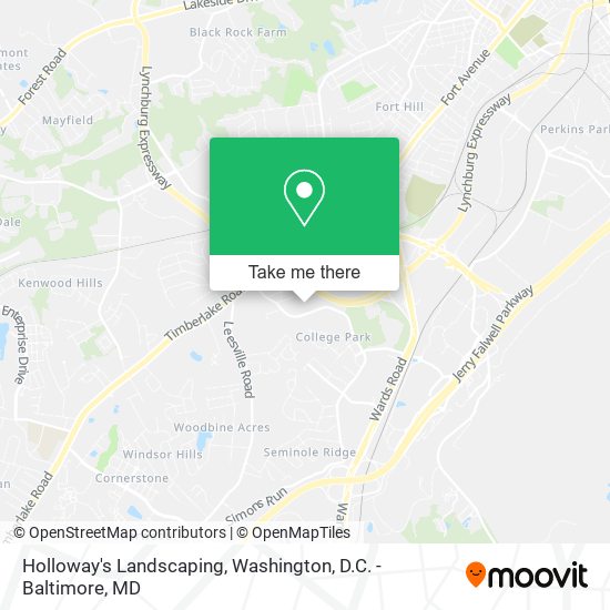 Mapa de Holloway's Landscaping