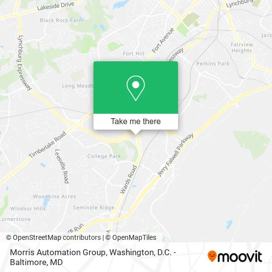 Mapa de Morris Automation Group