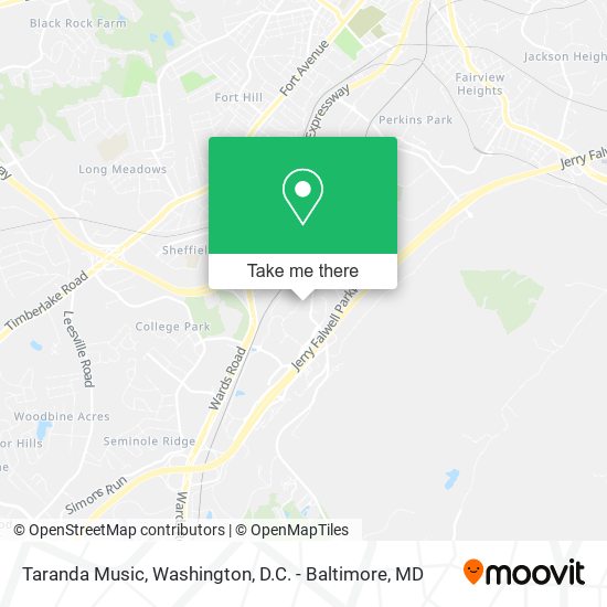 Mapa de Taranda Music