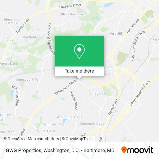GWG Properties map