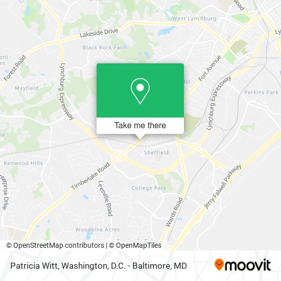 Patricia Witt map