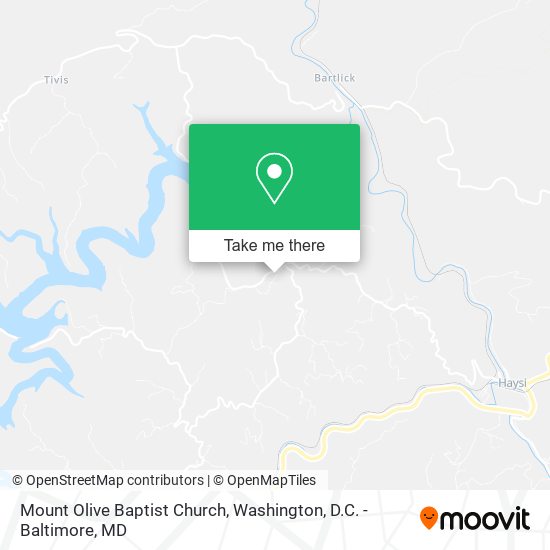 Mapa de Mount Olive Baptist Church