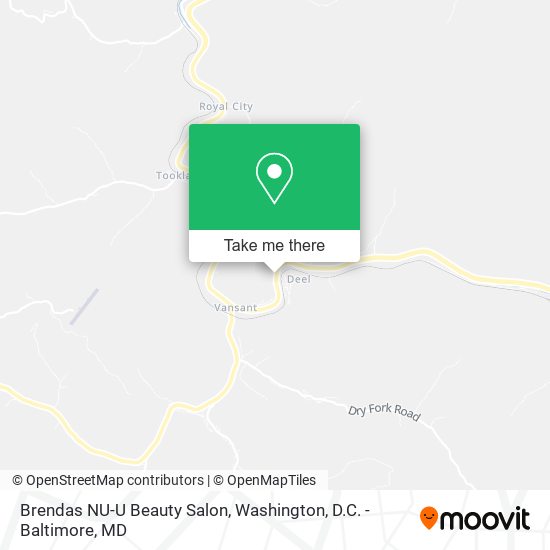 Mapa de Brendas NU-U Beauty Salon