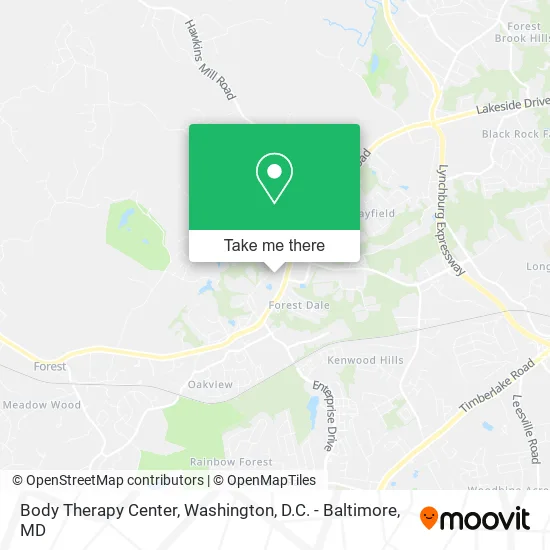 Body Therapy Center map
