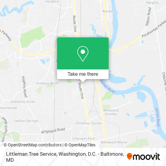 Littleman Tree Service map
