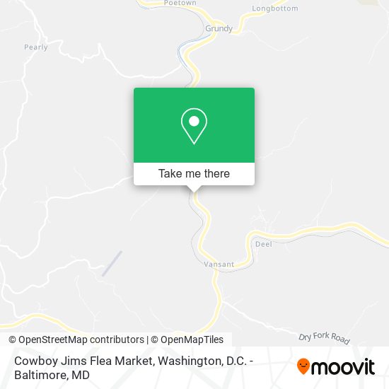 Cowboy Jims Flea Market map