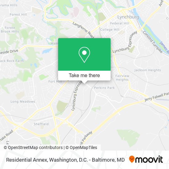 Mapa de Residential Annex