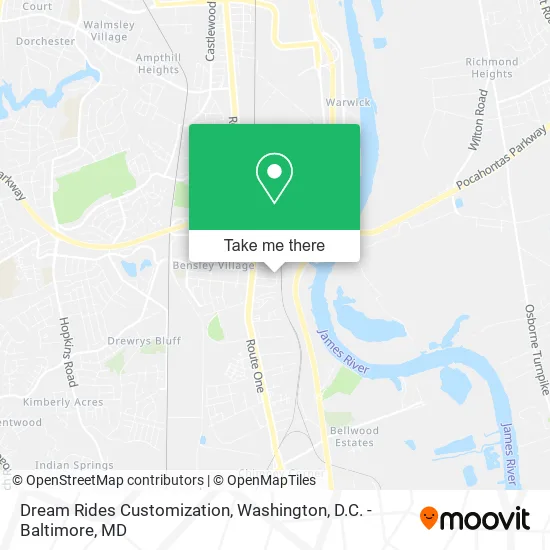 Dream Rides Customization map