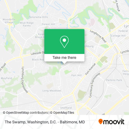 The Swamp map