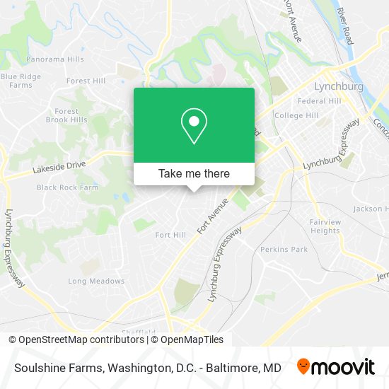 Mapa de Soulshine Farms