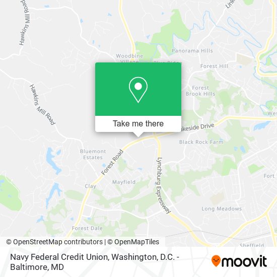 Mapa de Navy Federal Credit Union