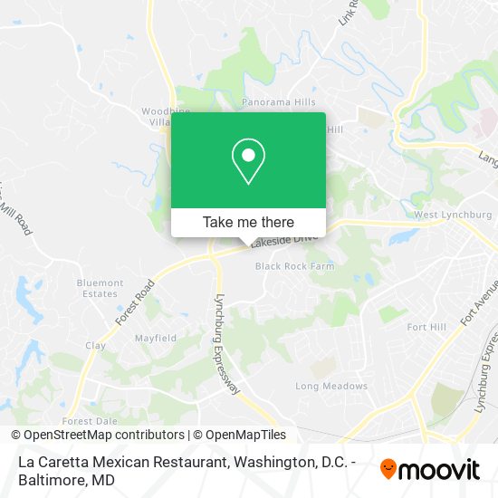 La Caretta Mexican Restaurant map