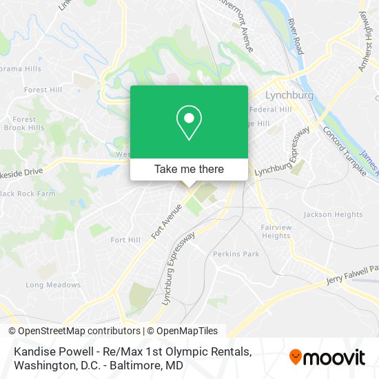 Kandise Powell - Re / Max 1st Olympic Rentals map